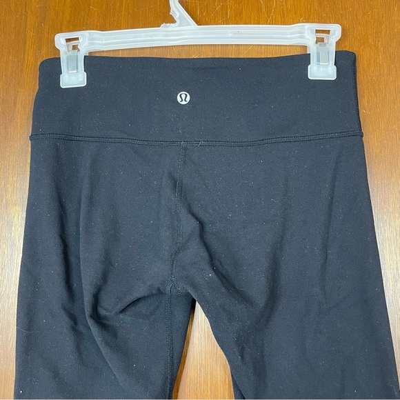 Lululemon Athletica Woman’s SoulCycle Capri Black Leggings Size 6 - Picture 4 of 6